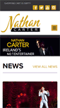 Mobile Screenshot of nathancartermusic.com
